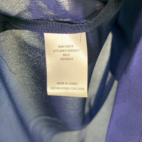 Stitch Fix l Daniel Rainn Silk Blouse - Picture 3 of 4